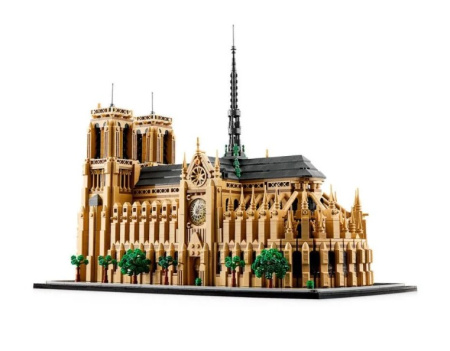 Конструктор King J 2880 Собор Парижской Богоматери, Architecture