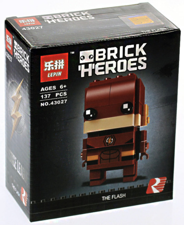 Конструктор Lepin 43027 Флэш — Лига Справедливости