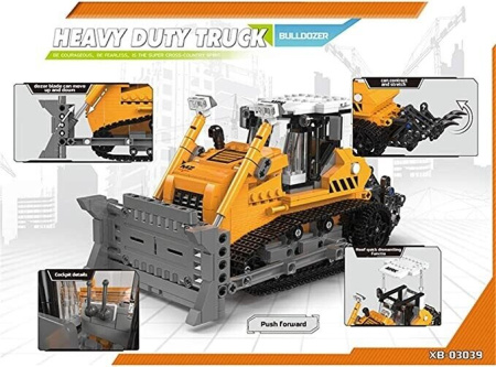 Конструктор XB-03039 - Гусеничный бульдозер