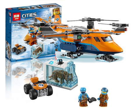Конструктор Lepin 02109 Арктическая экспедиция. Арктический вертолет