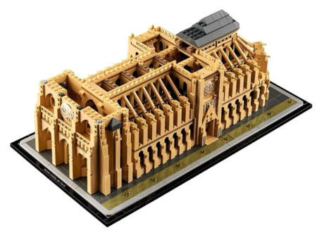 Конструктор King J 2880 Собор Парижской Богоматери, Architecture