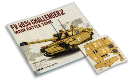 Конструктор SY 0105 основной боевой танк CHALLENGER 2 FV 4034
