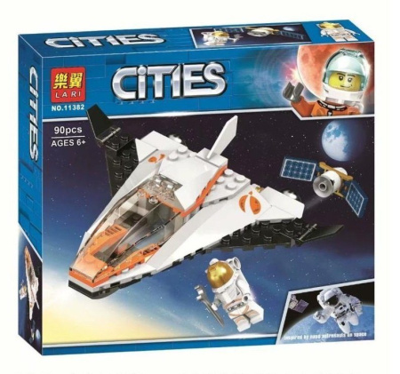 Конструктор Lari 11382 Cities Миссия по ремонту спутника