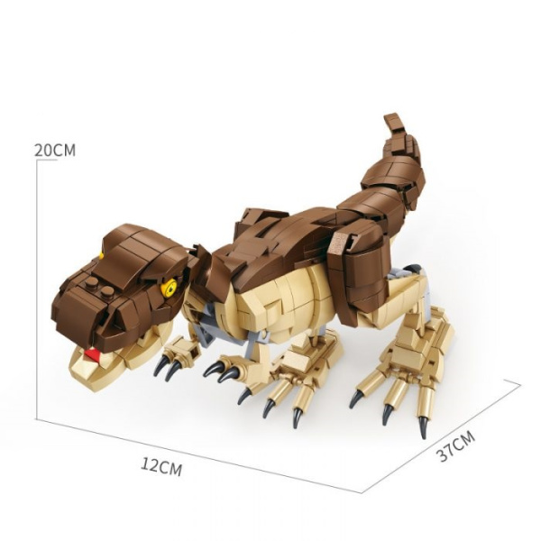 Конструктор Panlos Brick 612002 «Тираннозавр Рекс и макет скелета 2 в 1»