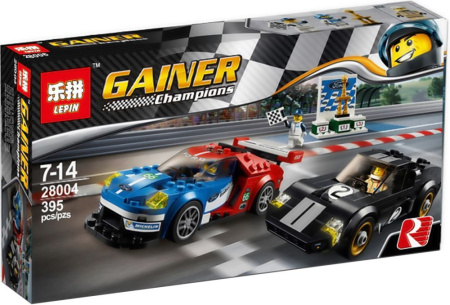 Конструктор Lepin 28004 Ford GT и 1966 Ford GT40