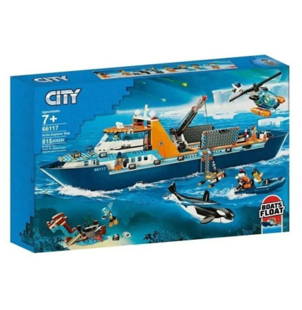 Конструктор King 66117 - Корабль Исследователя Арктики