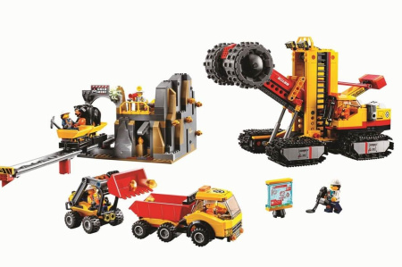 Конструктор Bela 10876 Площадка для горнодобывающих работ