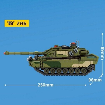 Конструктор Sembo 207003 Танк Leopard 2A6