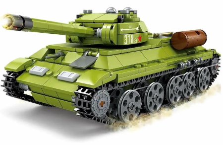 Конструктор Kazi 82043 Средний танк Т-34