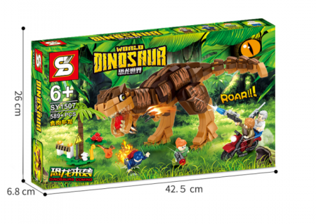 Конструктор SY 1507 «Атака Карнотавра»