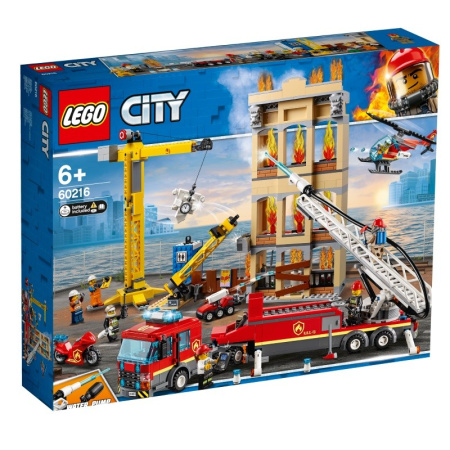 Конструктор Lego 60216 City Центральная пожарная станция