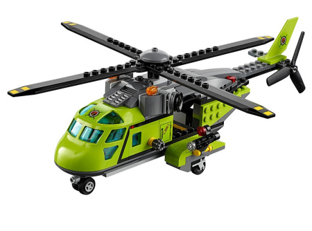 Конструктор Bela 10640 Грузовой вертолёт исследователей вулканов