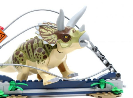 Конструктор Lari 11336 Нападение трицератопса