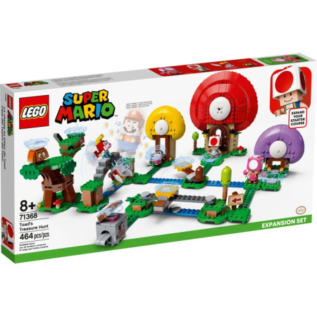 Конструктор Lego 71368 Super Погоня за сокровищами Тоада