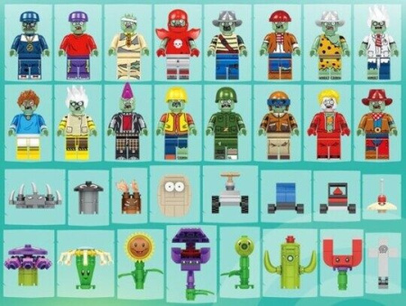 Конструктор Зомби против растений Сражение за дом 90086