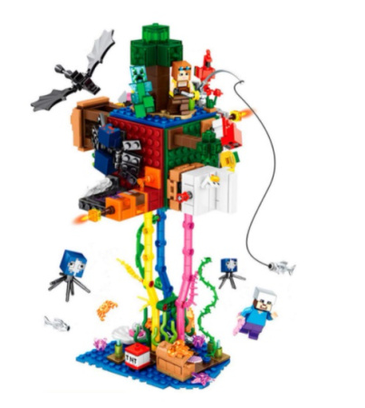 Конструктор Minecraft SY1427 Трехмерный мир