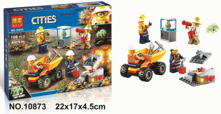 Конструктор Bela 10873 Бригада шахтеров