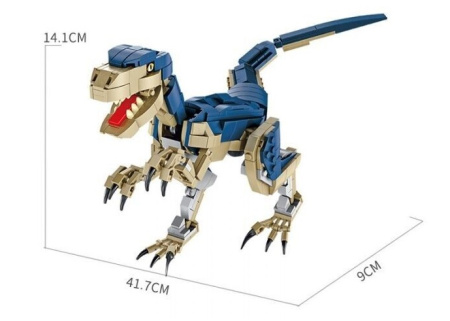 Конструктор Panlos Brick 612003 «Велоцираптор и макет скелета 2 в 1»
