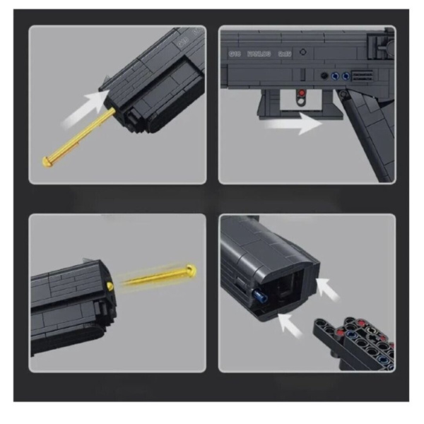 Конструктор PANLOS 670016 - Пистолет USP стреляет