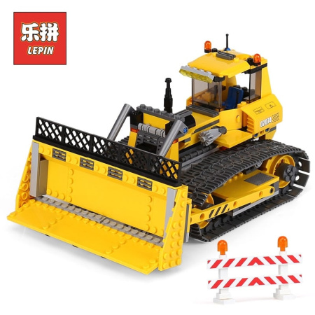 Конструктор Lepin 02074 Бульдозер