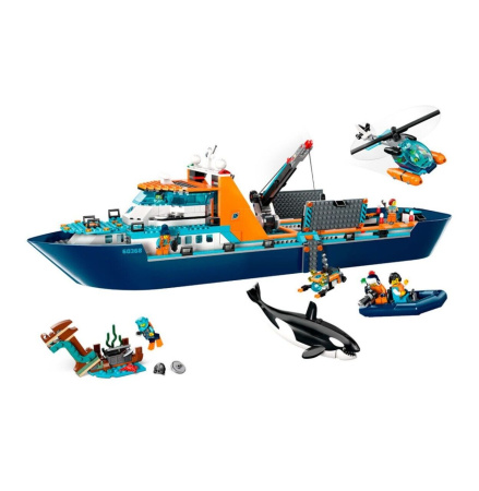 Конструктор King 66117 - Корабль Исследователя Арктики