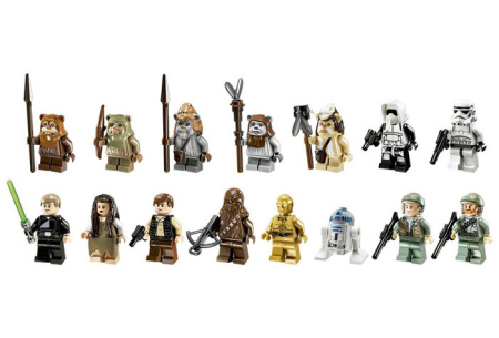 Конструктор Lion King 180016 Деревня Эвоков