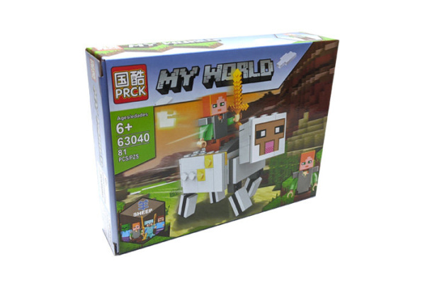 Конструктор PRCK 63040-1 Майнкрафт Герои на животных - Овца