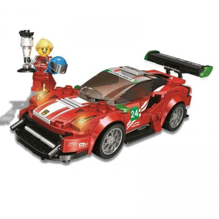 Конструктор Bela 10943 Ferrari 488 GT3 Scuderia Corsa