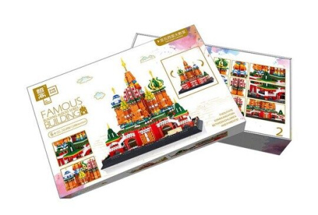 Конструктор Zhe Gao QL0961 «Собор Василия Блаженного» 