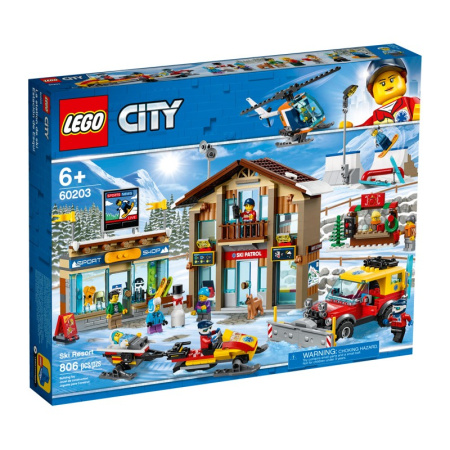 Конструктор Lego 60203 City Горнолыжный курорт