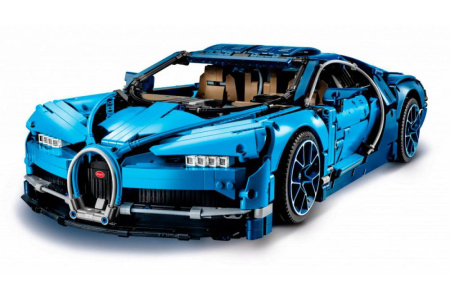 Конструктор Bugatti Chiron — Бугатти Шерон синий King 7802