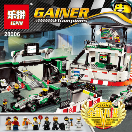 Конструктор Lepin 28006 Формула-1 Mercedes AMG Petronas